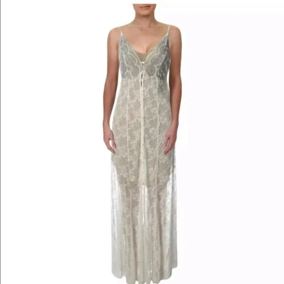 chinese dress ladies Free People Love You Most Printed Maxi Slip
